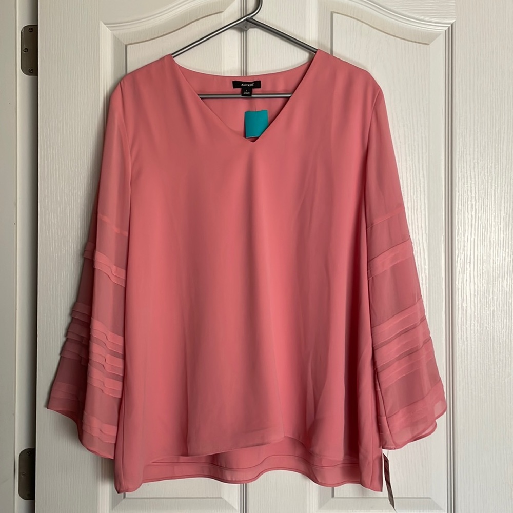 Rose colored Alfani blouse